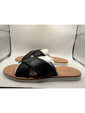 Jack rogers Women’s 9 Sloane x band boating sandal in black